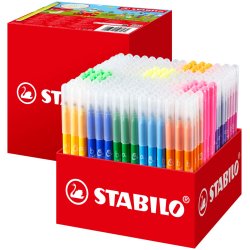 STABILO Feutre Trio A-Z, Maxi schoolpack de 240 pièces