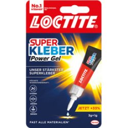 LOCTITE Sekundenkleber Power Gel, 4 g Tube