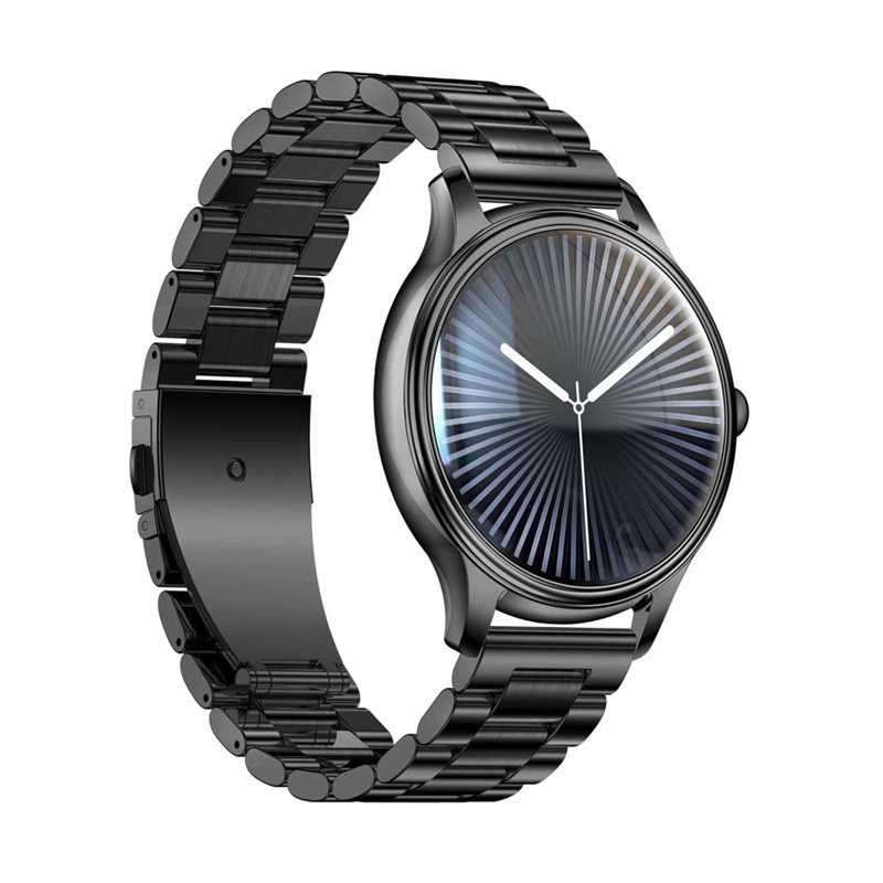 Smart Watch COLMI L28 (Black Black steel strap)