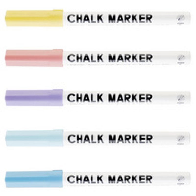 folia Marqueur craie BASIC, set de 5