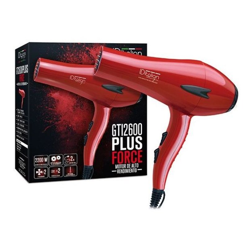 ID Italian IDEGTIFORCEPLUS hair dryer 2200 W Red