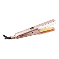 POSTQUAM Lisscare Hair Straightener with Hair Protection Bar - Aluminum Black