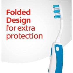 Colgate Total Travel Set Soft Toothbrush with Colgate Total Toothpaste Compact Size Contains Fluoride Protects