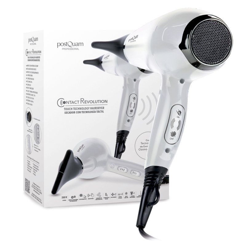 postQuam Contact Revolution Touch Technology Hair Dryer Standard