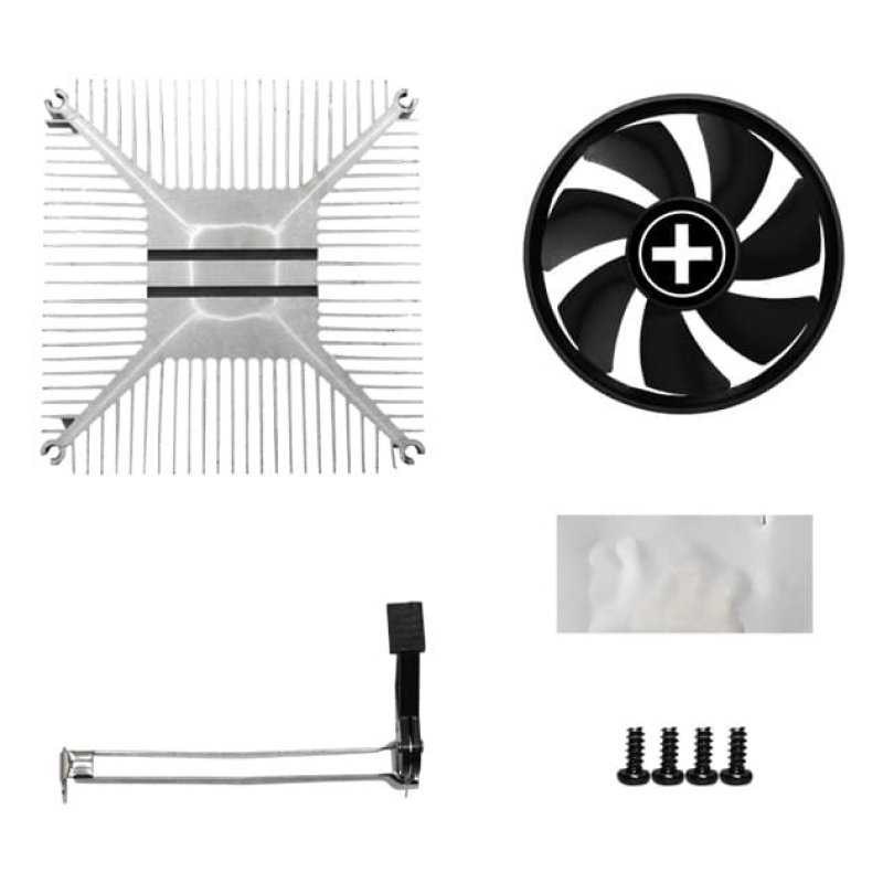 Xilence A250PWM.B Processor Air cooler 9.2 cm Black 1 pc(s)