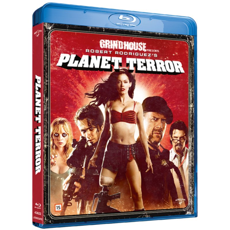 GRIND HOUSE: PLANET TERROR - (Blu-Ray) (Robert Rodriguez movie)