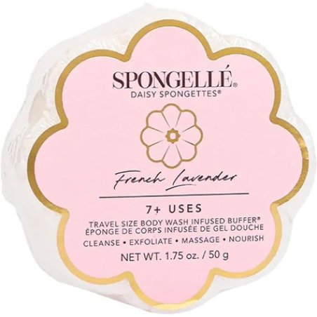 Spongelle Daisy Spongette French Lavender Body Cleansing