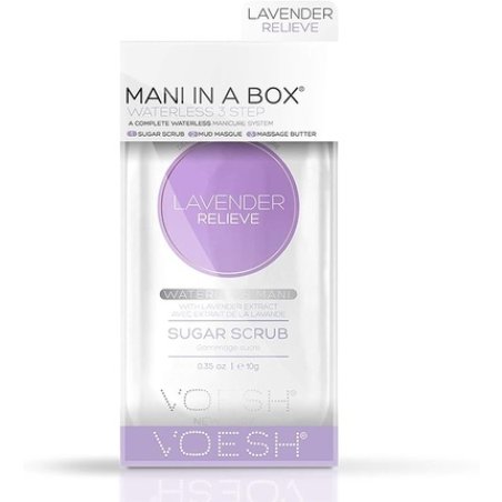Voesh Mani In A Box Waterless 3 Step Lavender Relieve