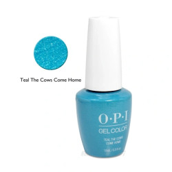 Opi Soak Off Gel Nail Polish Gc B54 Teal The Cows Come Home 05oz