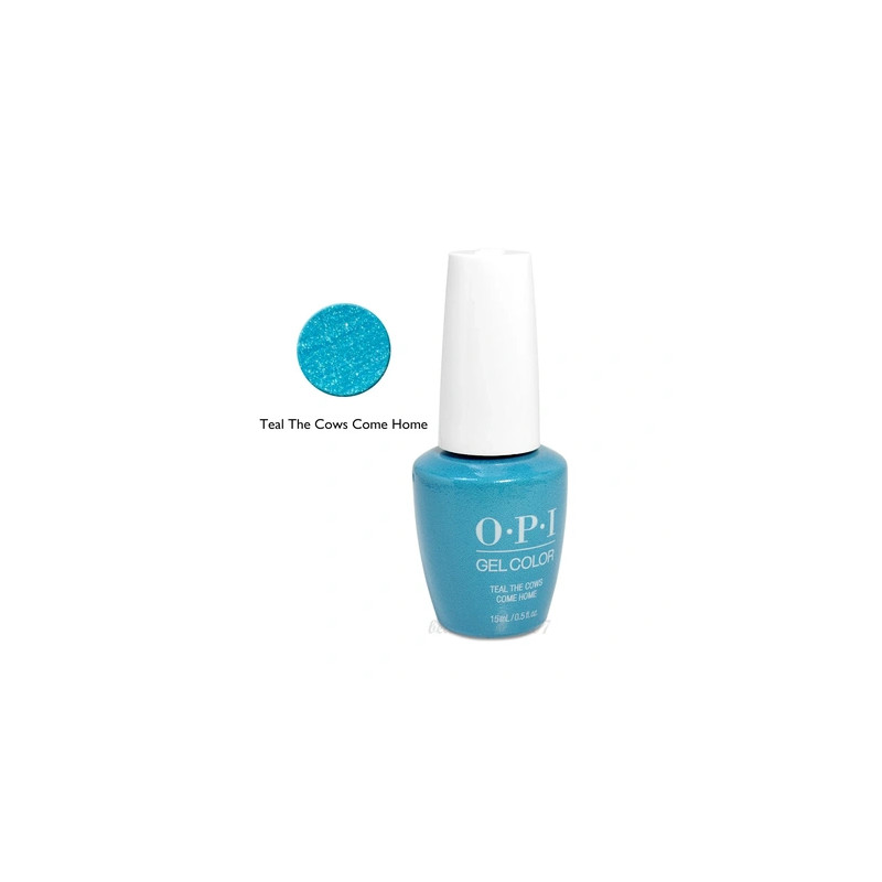 Opi Soak Off Gel Nail Polish Gc B54 Teal The Cows Come Home 05oz