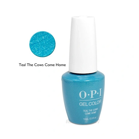 Opi Soak Off Gel Nail Polish Gc B54 Teal The Cows Come Home 05oz