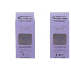 Opi Professional Nail Treatments Top Coat 4 Ounces Pack Of 2