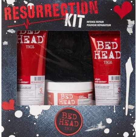 Tigi Bed Head Resurrection Hair Care Set Shampoo 250 Ml Conditioner 200 Ml Hair Mask 200 G