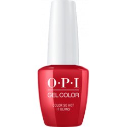 Opi Color So Hot It Berns Gelcolor