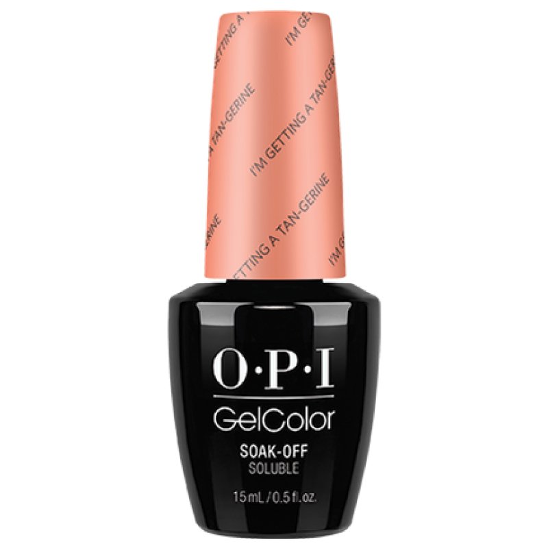 Opi Gelcolor Im Getting A Tangerine Gcr68 Nail Polish