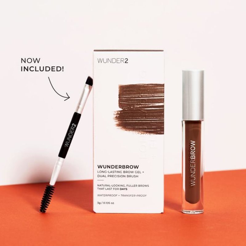 WUNDER2 Wunderbrow eyebrow gel Brunette
