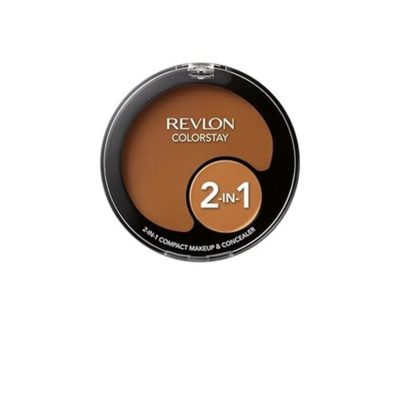 Revlon Colorstay 2in1 Compact Makeup & Concealer In Cappuccino