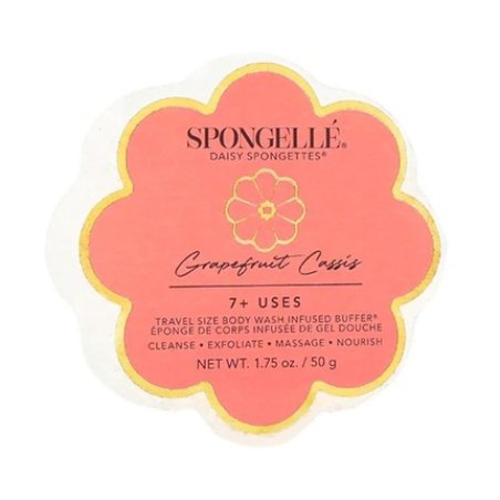 Spongelle Grapefruit Cassis Spongette Loofah Body Scrubber