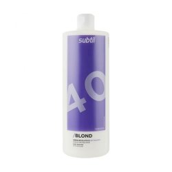 Subtle Blond Cream Developer 12 40 Volume 1000 Milliliters Oxidizer