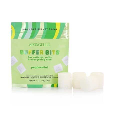 Spongelle Peppermint Pedipop Buffer Bits