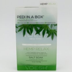 Voesh Pedi In A Box Hemp Relax 1 Count