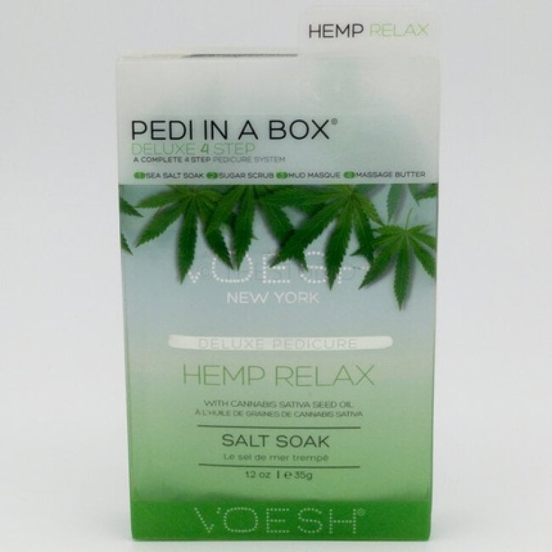 Voesh Pedi In A Box Hemp Relax 1 Count
