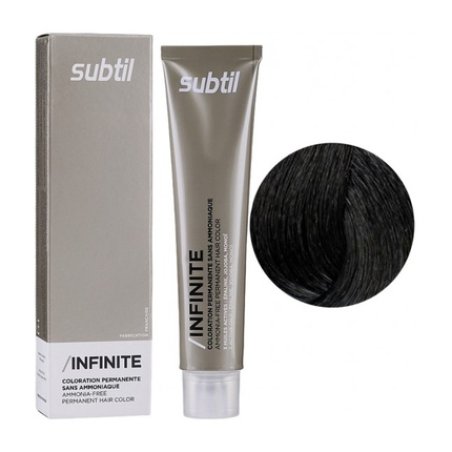 Subtle Infinite Permanent Hair Color 60 Ml 411 Ashy Brown Intense Permanent Hair Dye