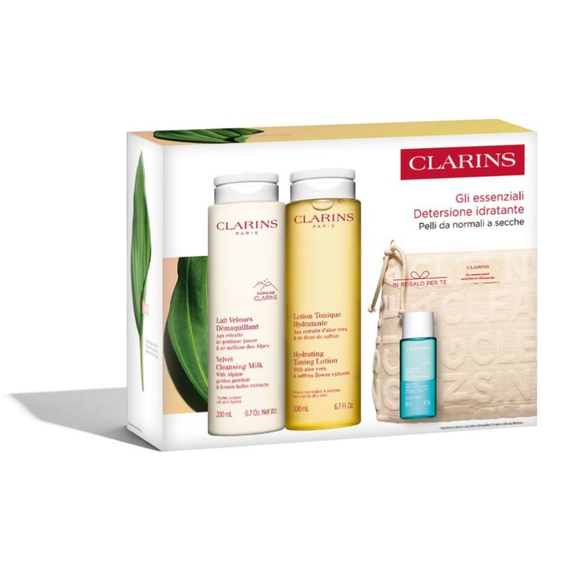 Clarins Latte Detergente Delicato Set