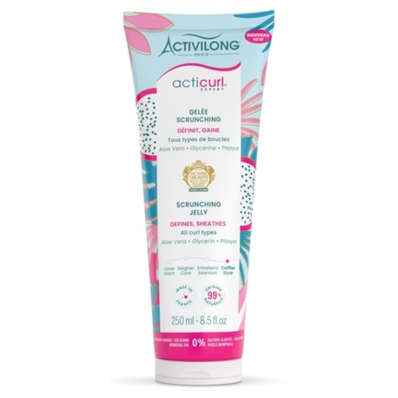 Activilong Scrunching Jelly For All Curl Types With Aloe Vera And Glycerin