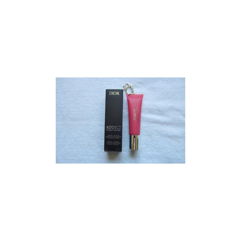 Dior Lip Glow Butter Hydrating Gloss Balm In Lychee Full Size