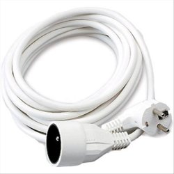 728504 - Rallonge électrique (2 P T) M/F - 3 x 1.5mm² -16A - 3680W - bl