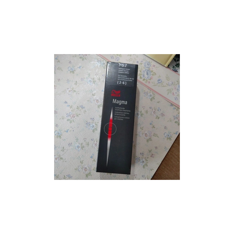 Wella Magma 57 Mogano Sand Lightening And Coloring Powder For Highlights 120g