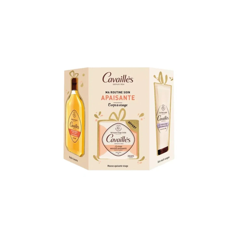 Cavaills Soothing Care Routine Set Set Of 3 Products