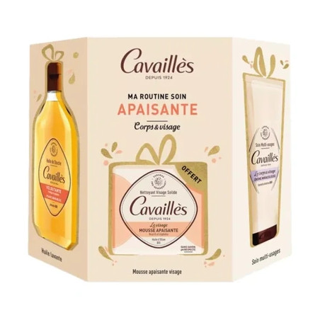 Cavaills Soothing Care Routine Set Set Of 3 Products