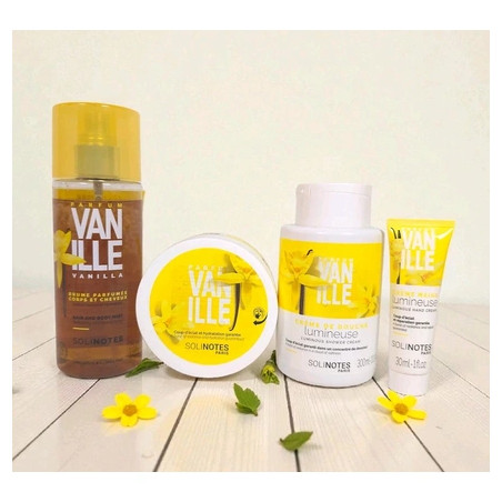 Solinotes Paris Vanille Body Mist Shower Body & Hand Cream Set Vanilla Scent