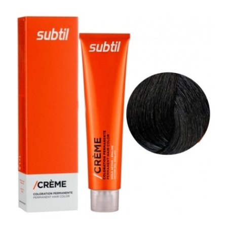 Subtil Creme Hair Dye 60 Ml Shade 411 Intense Ash Brown