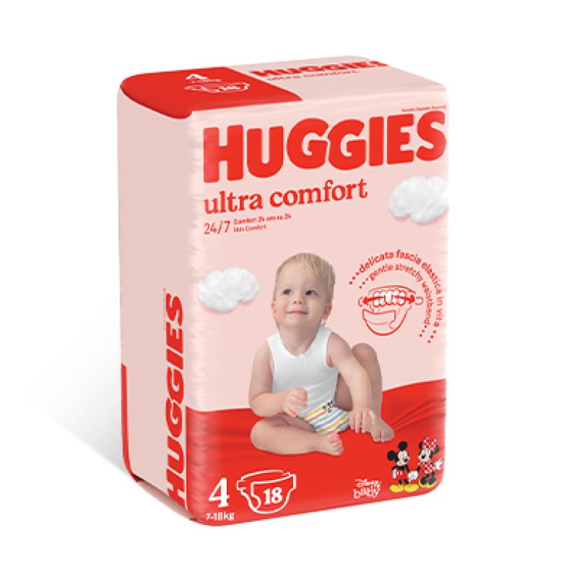 Huggies Ultra Comfort Garçon/Fille 3 18 pièce(s)