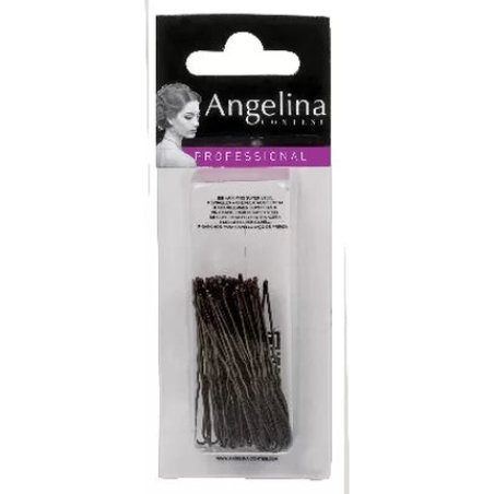 Angelina Kifix Bronze Wavypearl Clips 7cm X 40