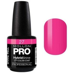 Mollon Pro Semipermanent Hybrid Shine Nail Polish Jessica 27 15ml
