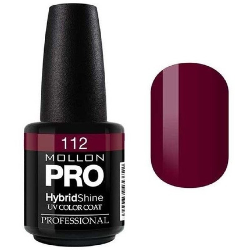 Mollon Pro Semipermanent Hybrid Shine Nail Polish Christine 112 15ml