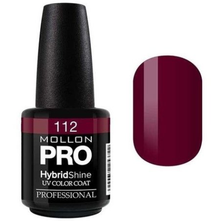 Mollon Pro Semipermanent Hybrid Shine Nail Polish Christine 112 15ml