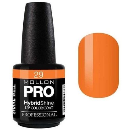Mollon Pro Hybrid Shine Uv Color Coat Enamel No 029 Grace 12 Ml