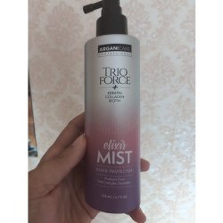 Arganicare Trio Force Elixir Mist Bond Protector With Keratin Collagen And Biotin 200 Ml
