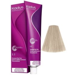 Kadus Professional Permanent Color Hair Dye Lightest Blonde Pearl 108 60 Ml