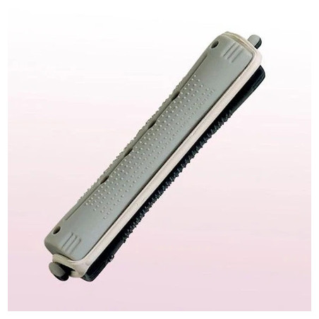 Comair Cold Wave Winder 2 Tone Long 95mm 12 Pieces Diameter 16mm Color Anthracite Grey