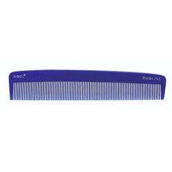Sibel Cutting Comb Duoline Cellulose Acetate Dark Blue 22cm