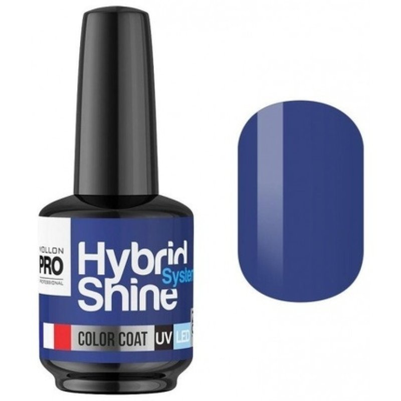 Mollon Pro Mini Semipermanent Hybrid Shine Nail Polish Blue Ecstasy 2130 8ml