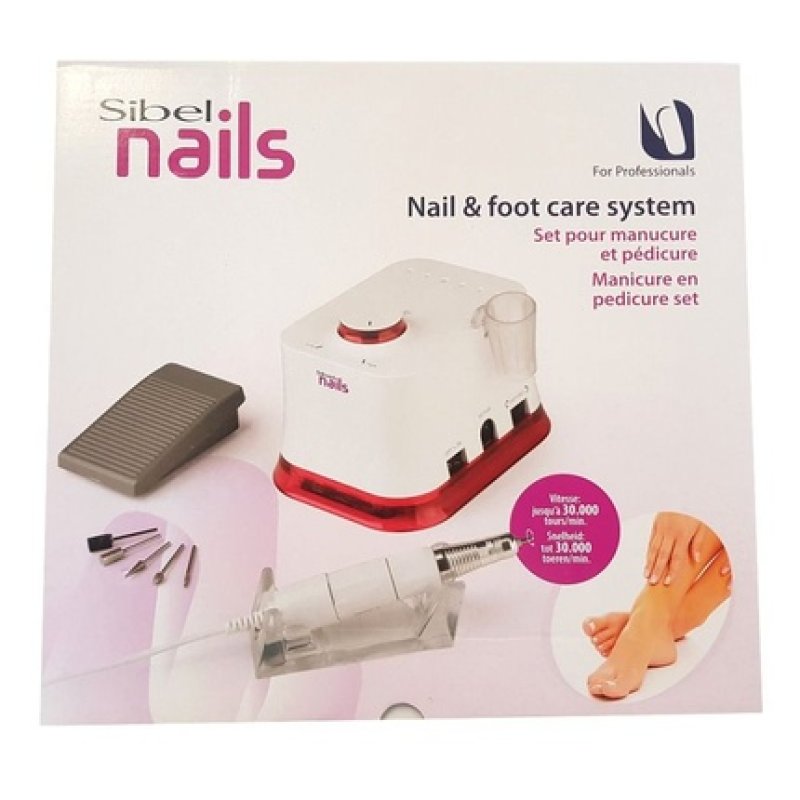 Sibelnails Nail Drill Nail File Device Model Professional 30000 Rpm Ex