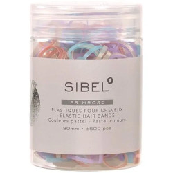 Sibel Elastic Bands Pastel 20mm 500 Pieces
