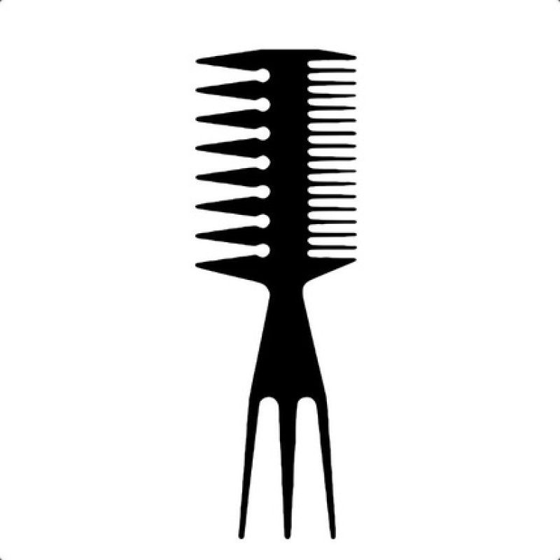 Sibel 3way Styling Comb Perfect For Versatile Hair Styling